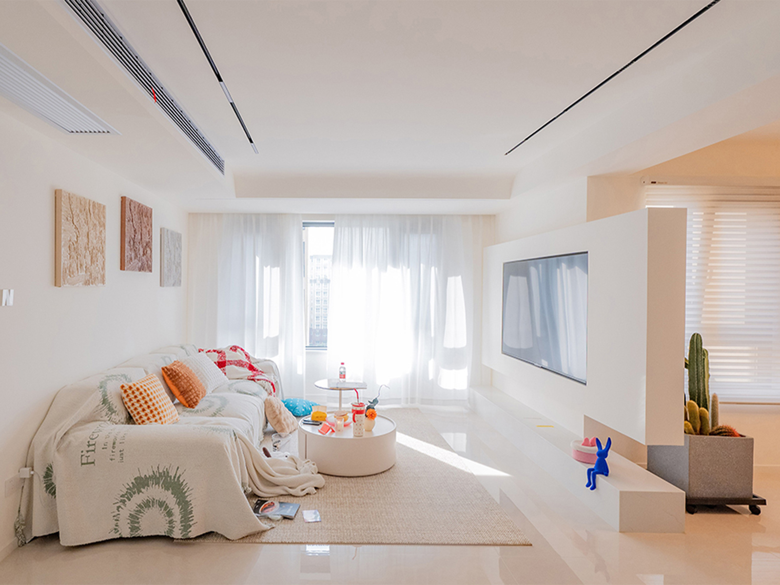 奶fufu客廳大公開，甜度滿分裝修秘籍