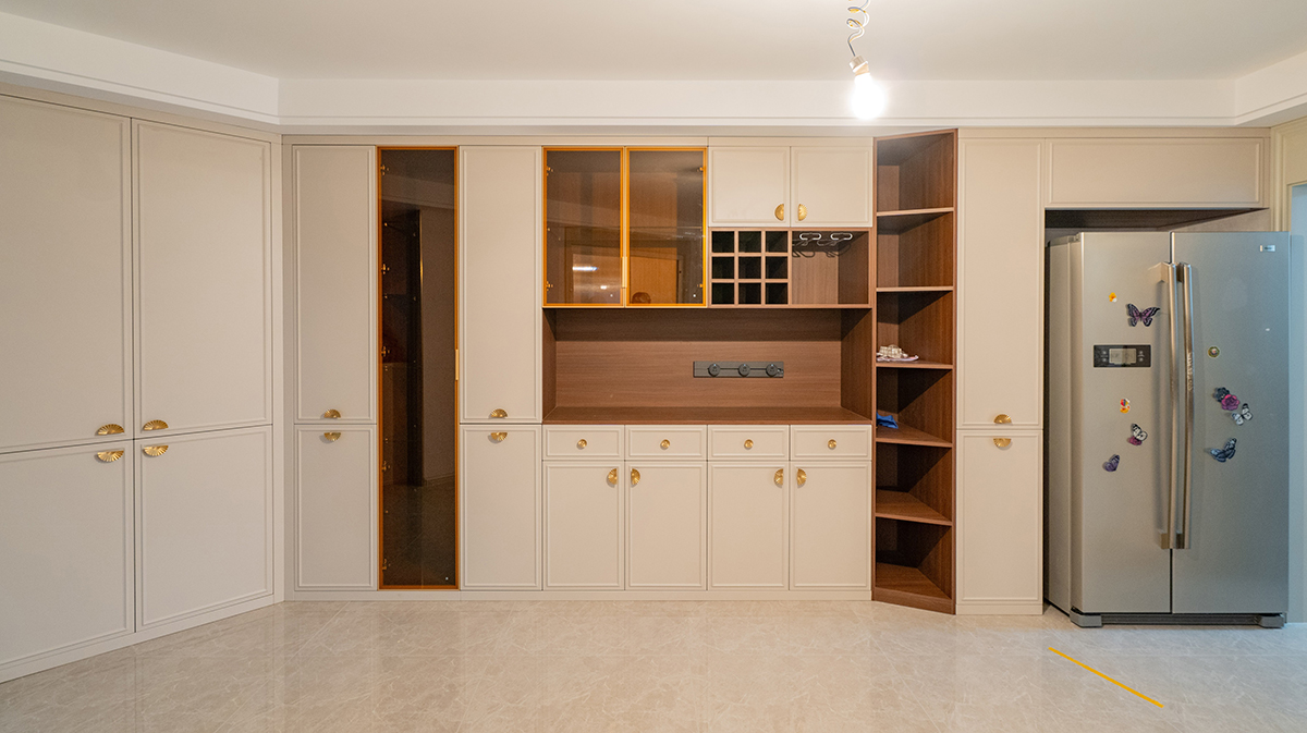 張府園120平老房翻新，簡約風裝修自然輕盈