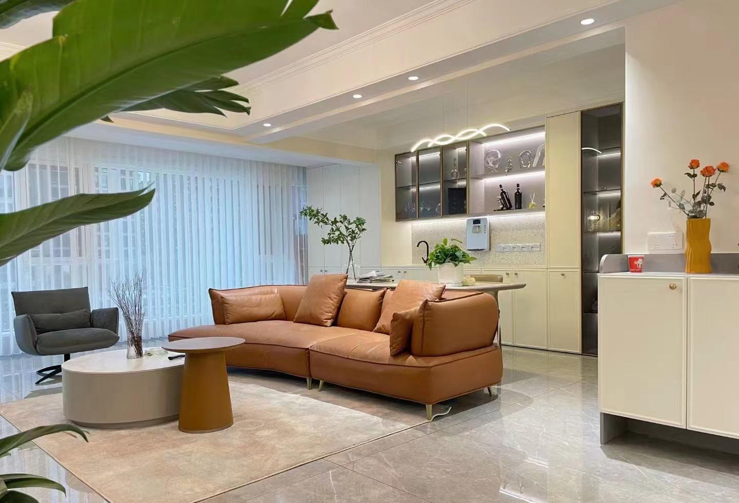 83平新房裝修，現(xiàn)代簡(jiǎn)約風(fēng)設(shè)計(jì)空間感太棒了