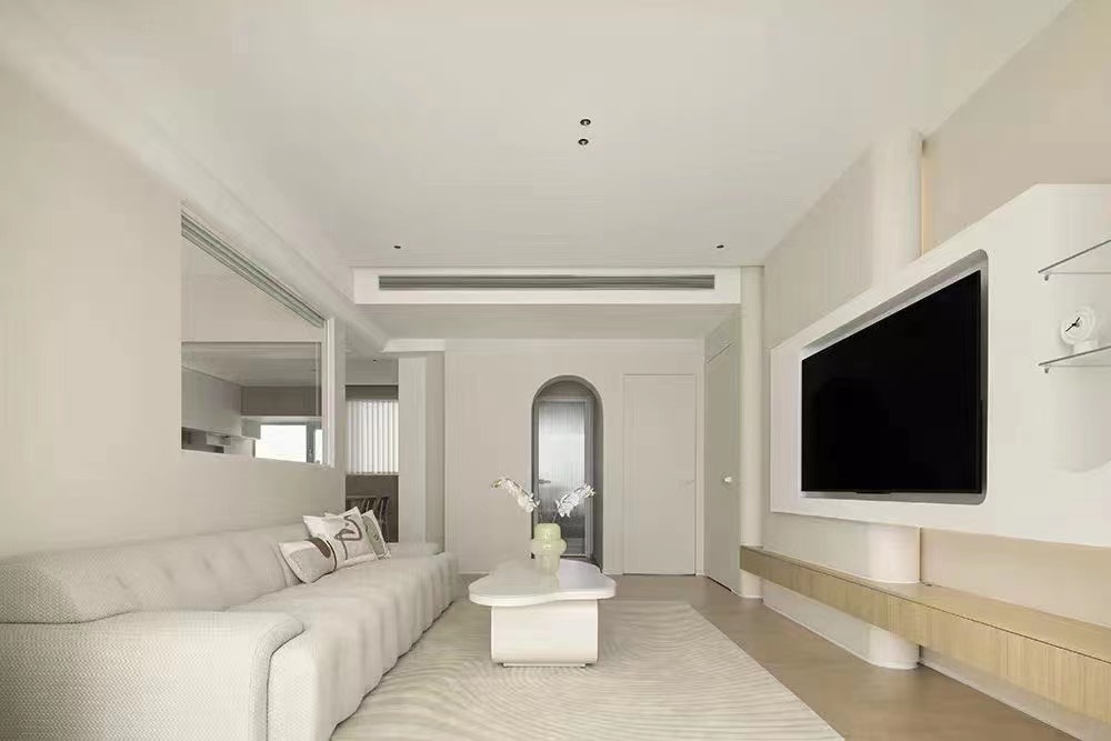 110平老房翻新，網(wǎng)紅奶油風(fēng)治愈心靈之美！