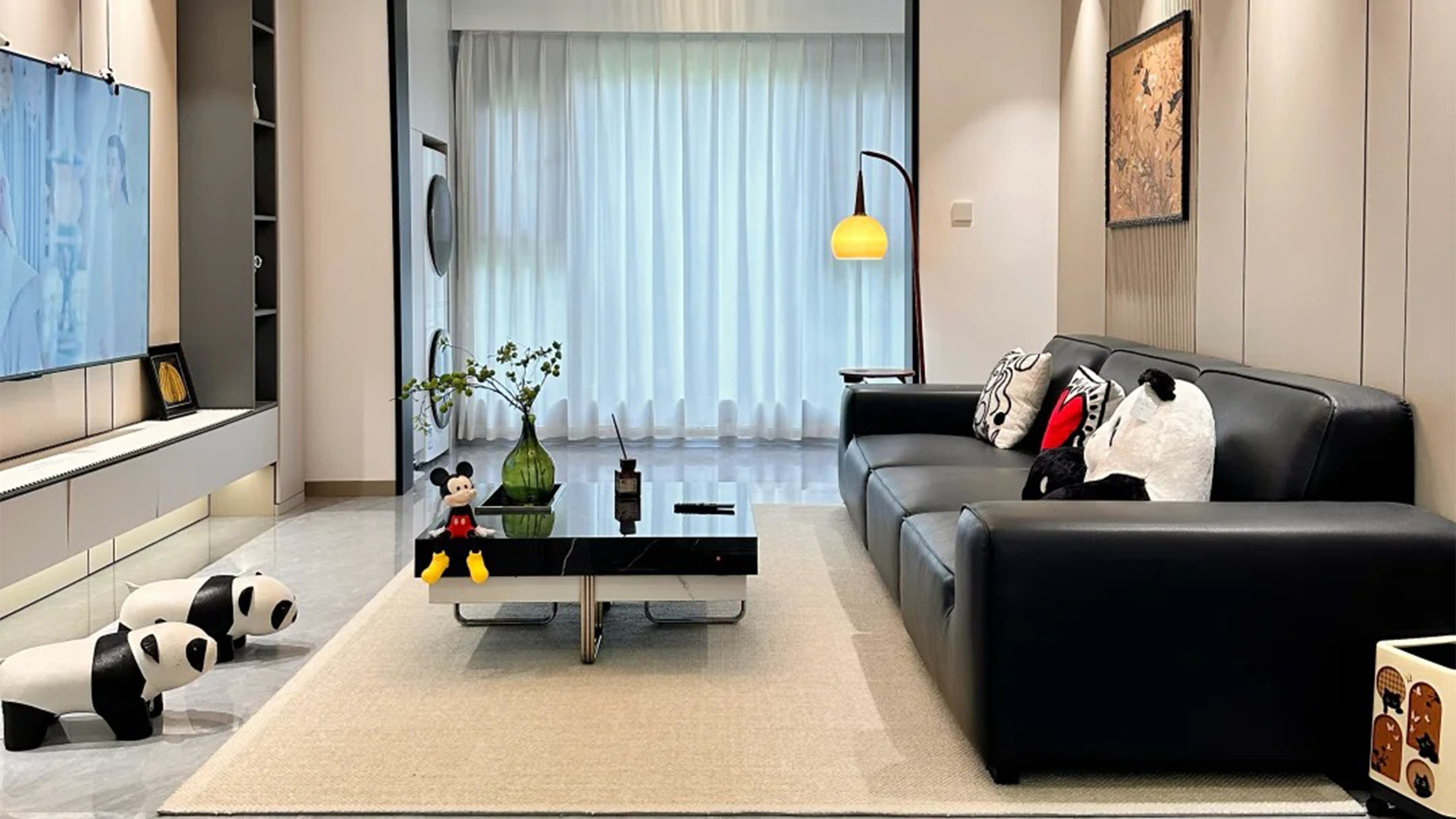 現(xiàn)代簡約風(fēng)開放空間 中性色調(diào)的簡約美學(xué)