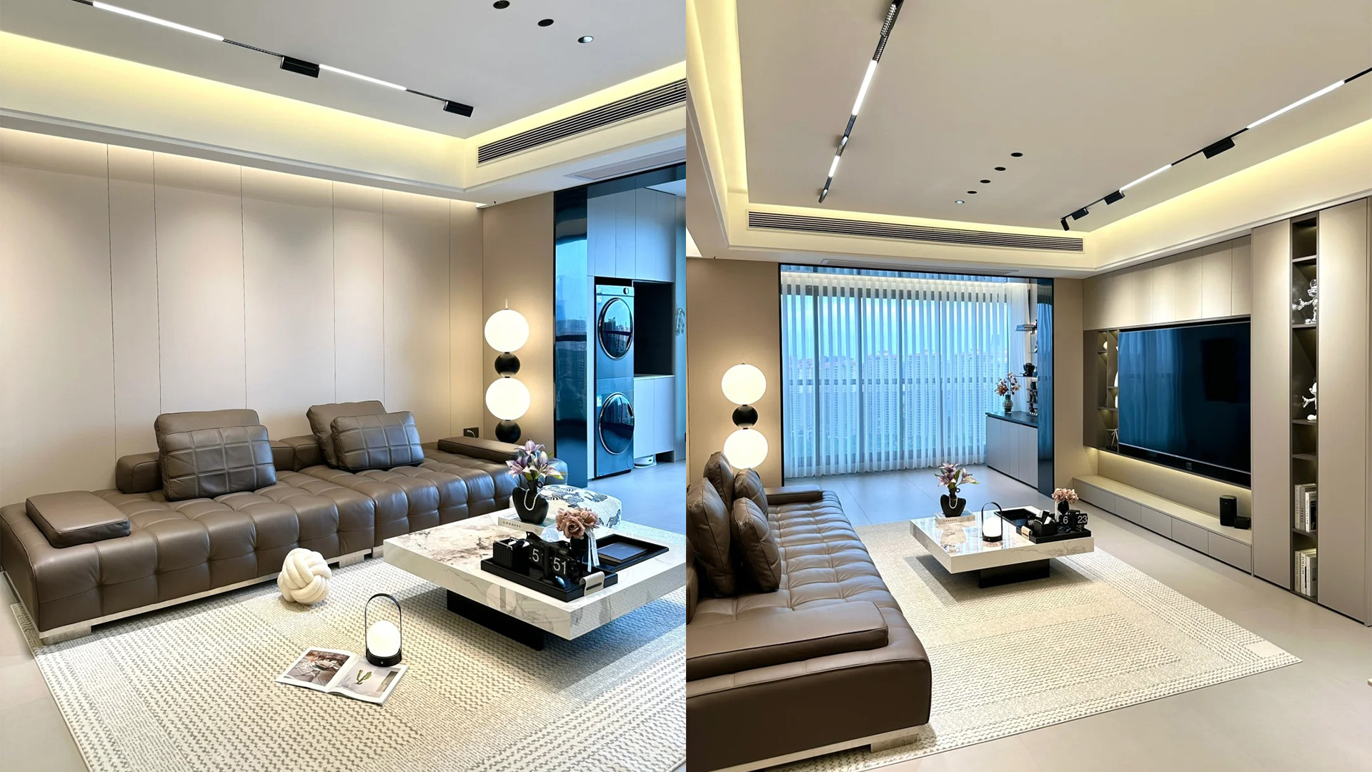 現(xiàn)代簡約風(fēng)裝修 簡潔線條與中性色調(diào)構(gòu)筑舒適空間